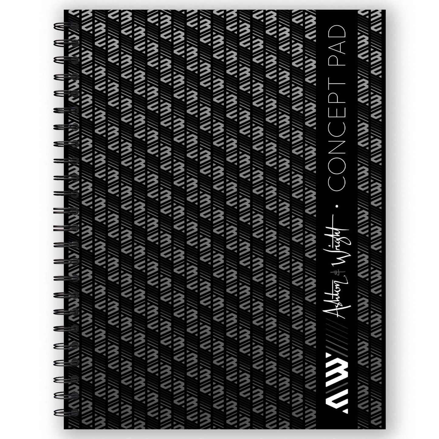 A5 Concept Pads - Wiro Notebooks - 140 Pages - Black Edition