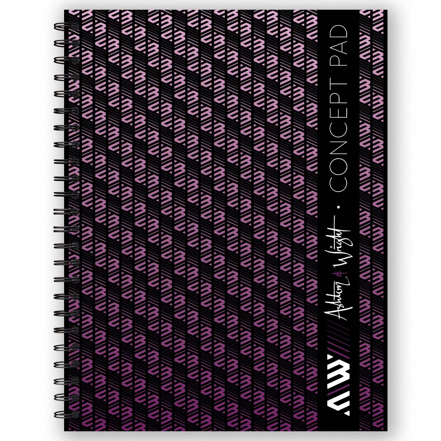 A5 Concept Pads - Wiro Notebooks - 140 Pages - Black Edition