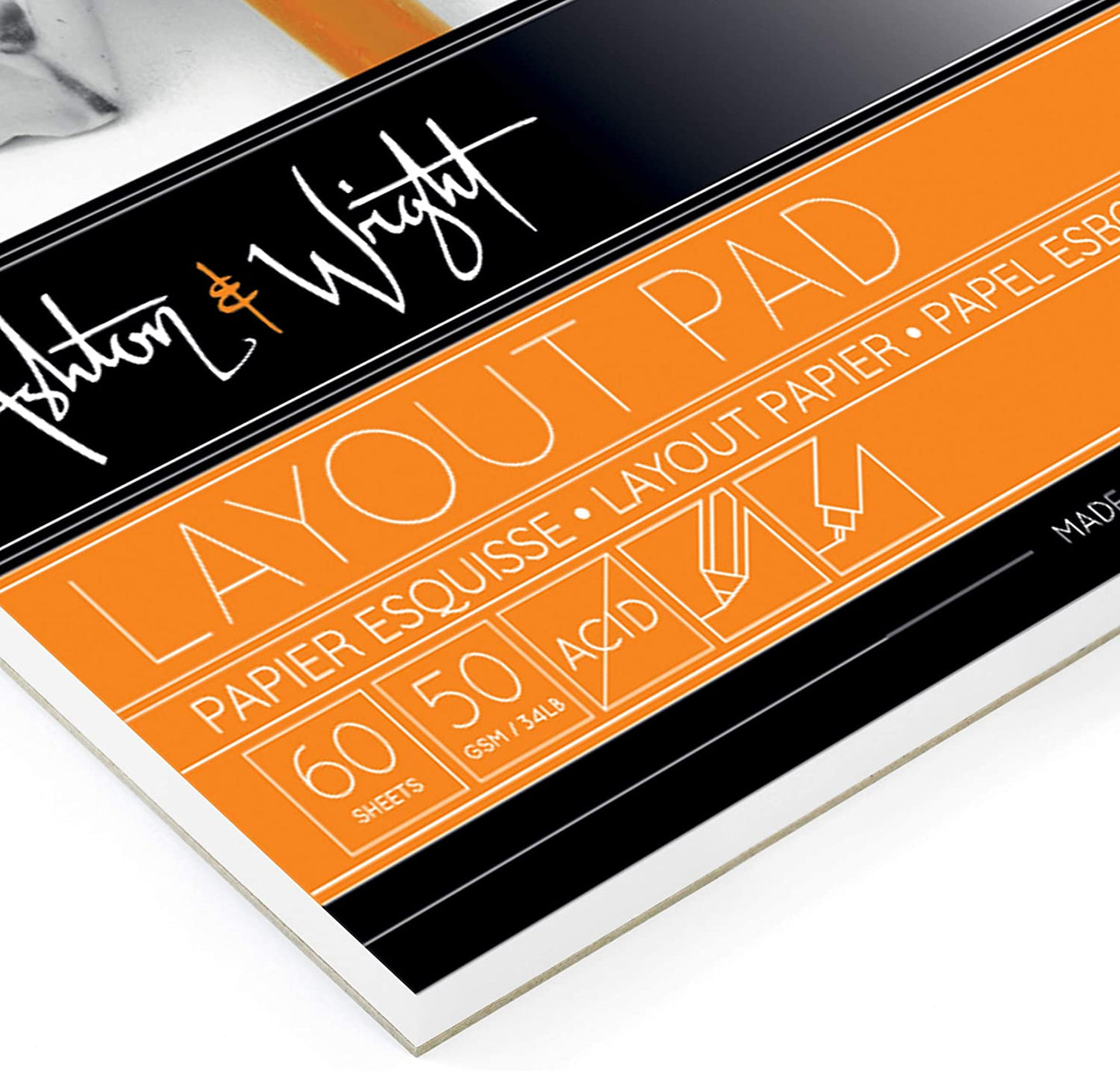 A3 Semi Transparent Layout Pad