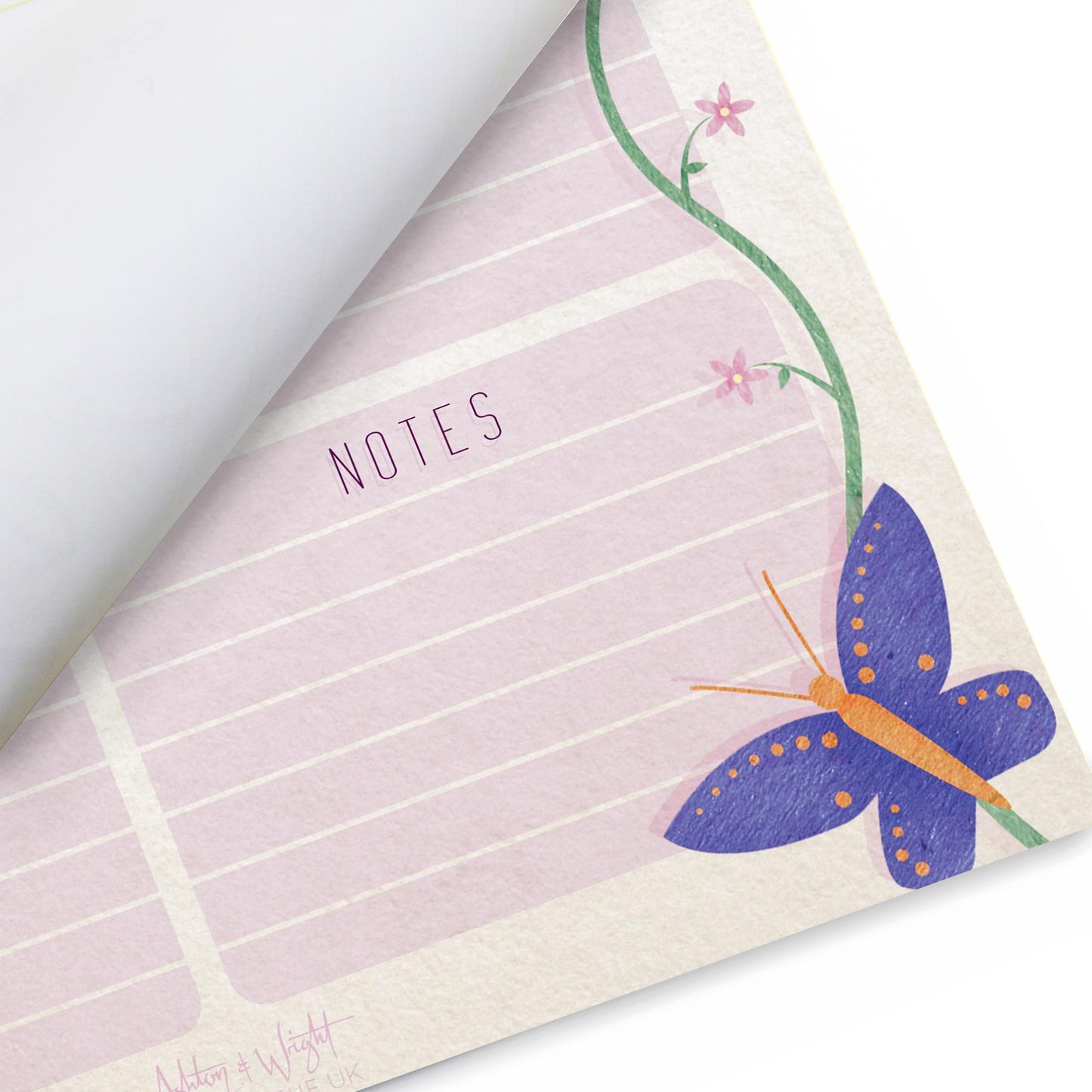 A4 Weekly Planner - Butterfly Design