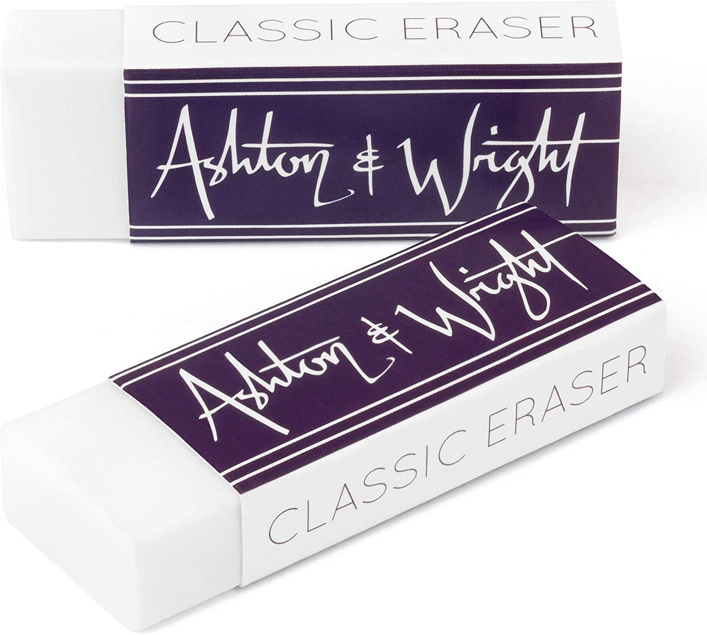 Stationery Set - HB Pastel Pencils, Clear Rulers & White Erasers