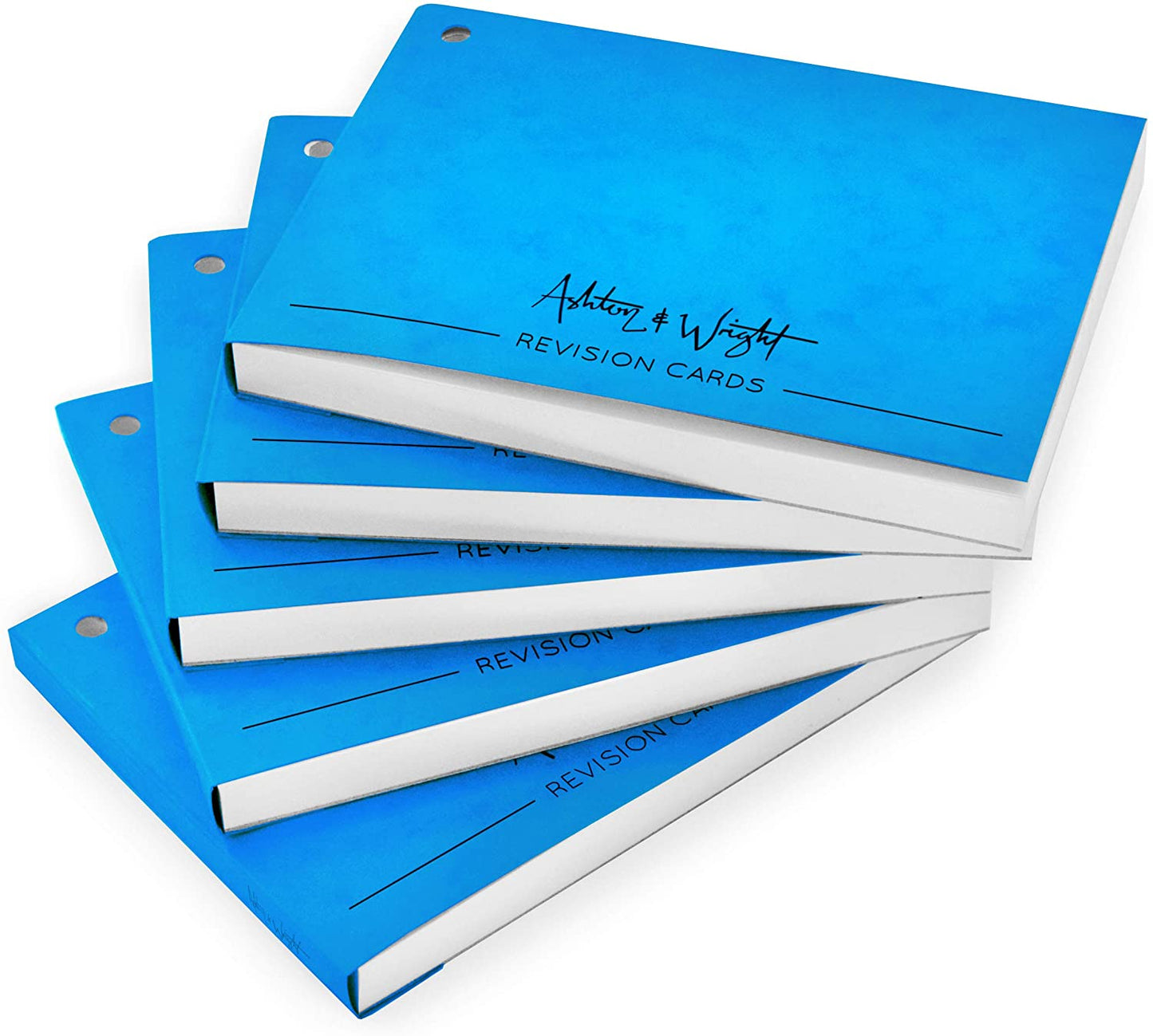 Revision Cards Book - Blue Mottled Cover