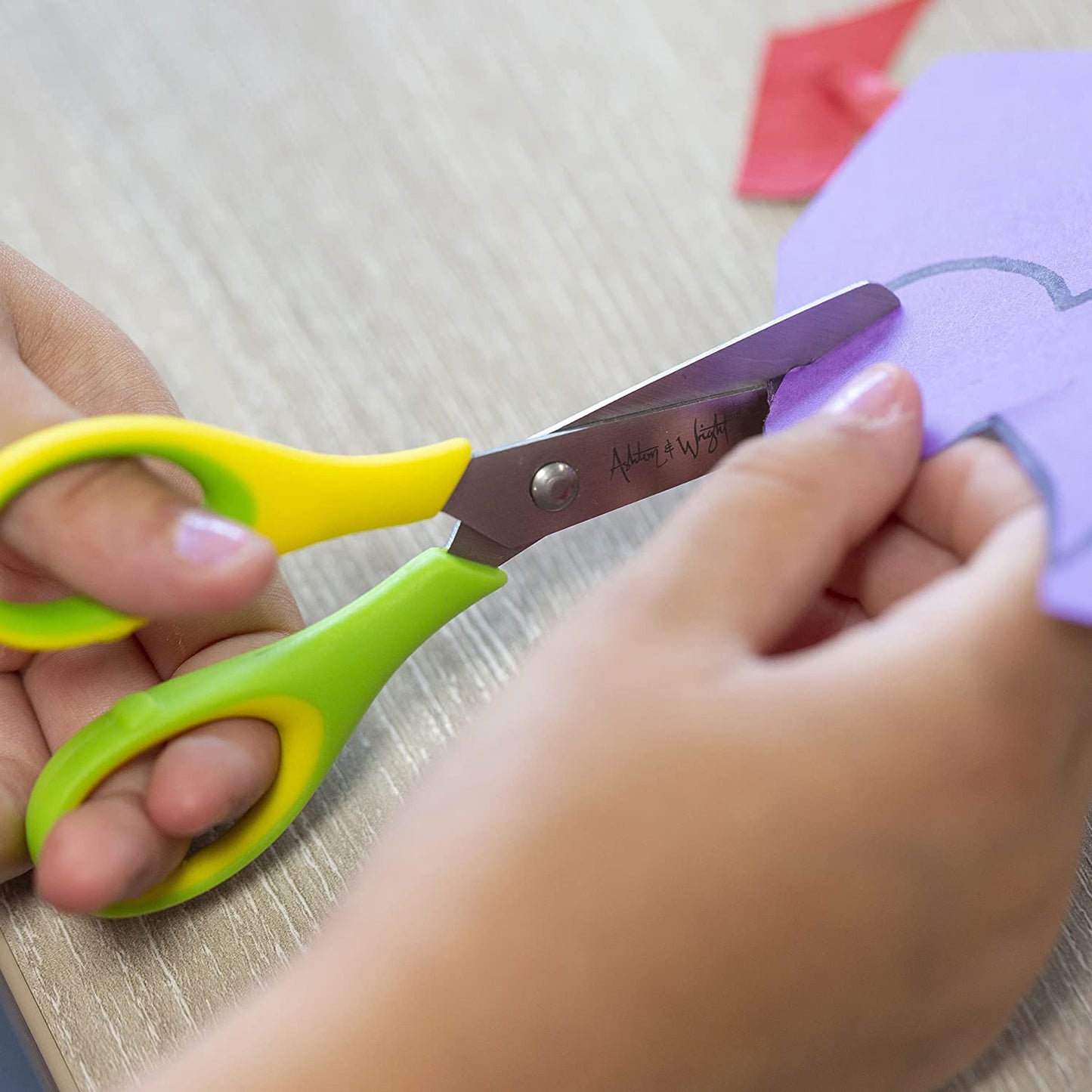 Children's 12cm Soft Grip Scissors - Left Handed