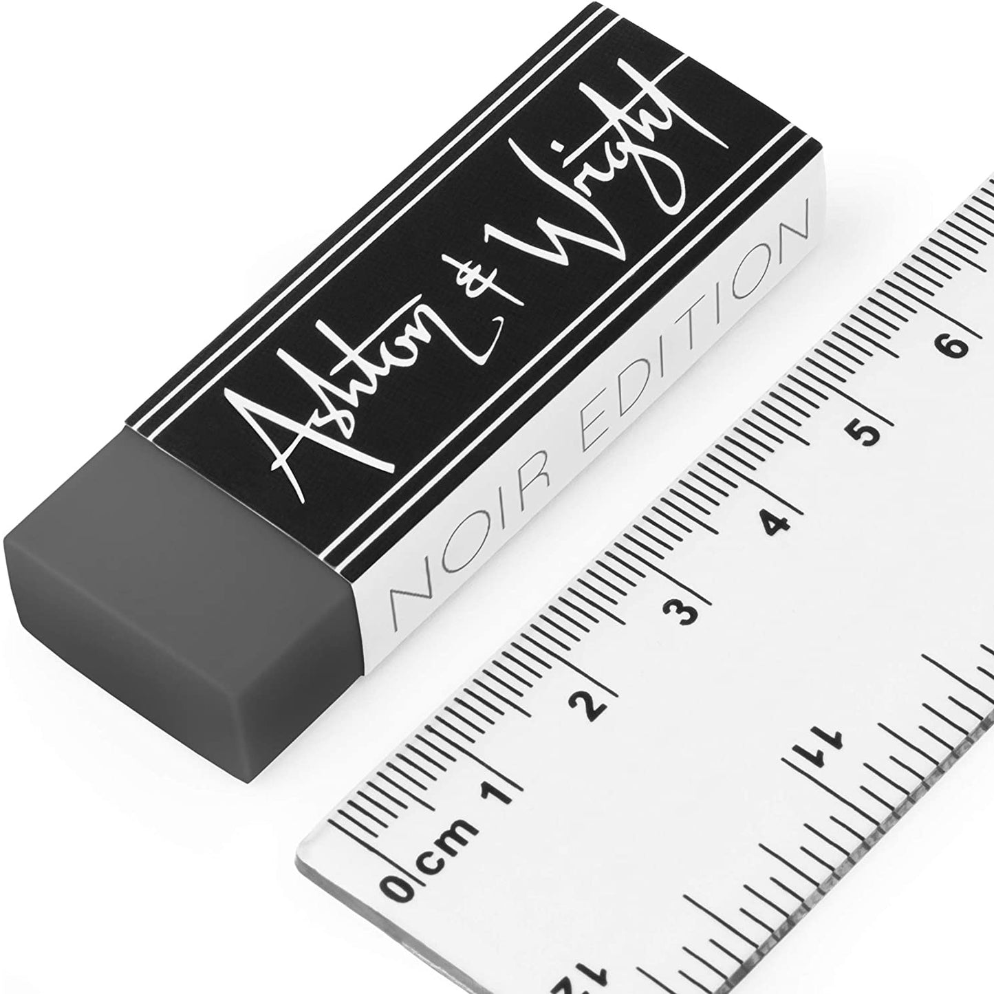 Classic Latex-Free Plastic Erasers - Grey Tones