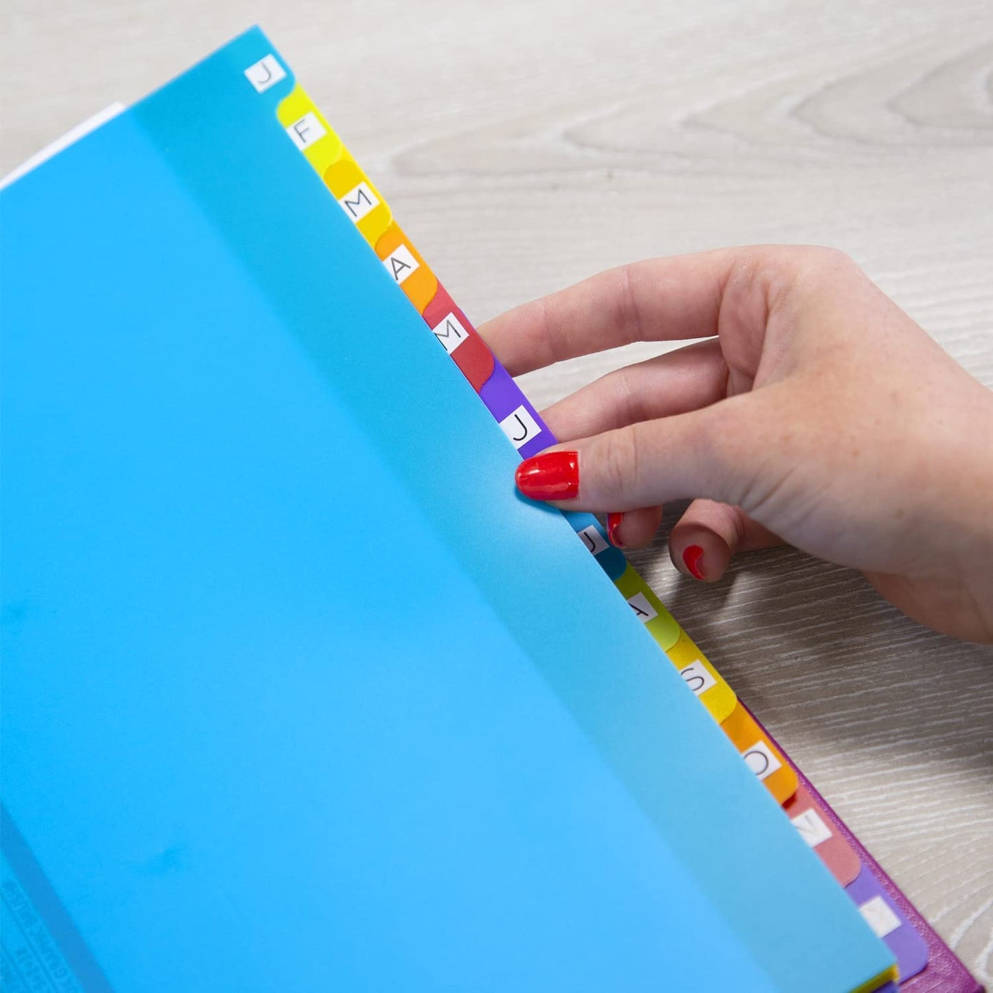 A-Z Alphabetical Letter Stickers - 8 x 8mm