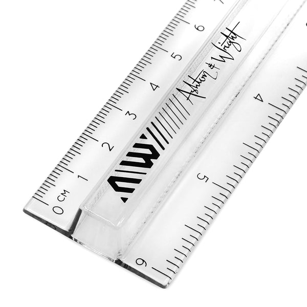 Shatter Resistant Raised Rulers - 6 Inch / 15cm