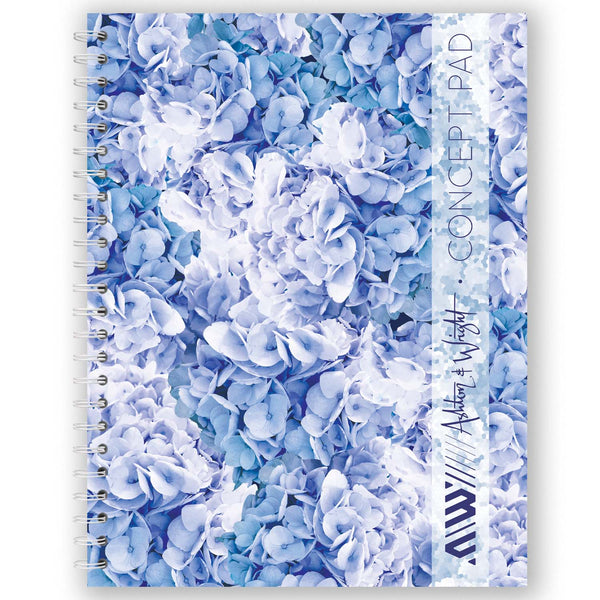 A5 Concept Pads - Wiro Notebooks - 200 Pages - Floral Edition