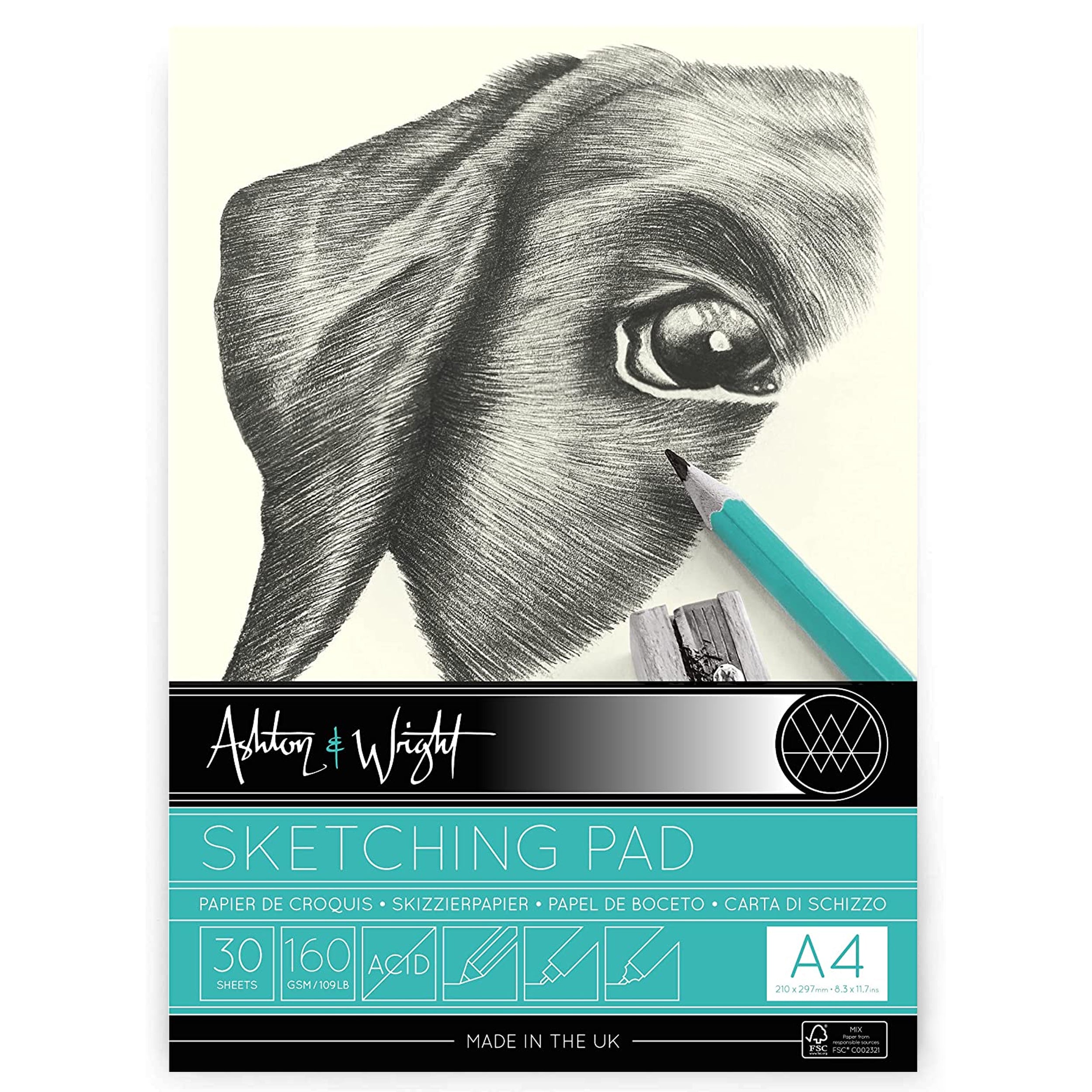 A4 Classic Ivory Sketching Pad