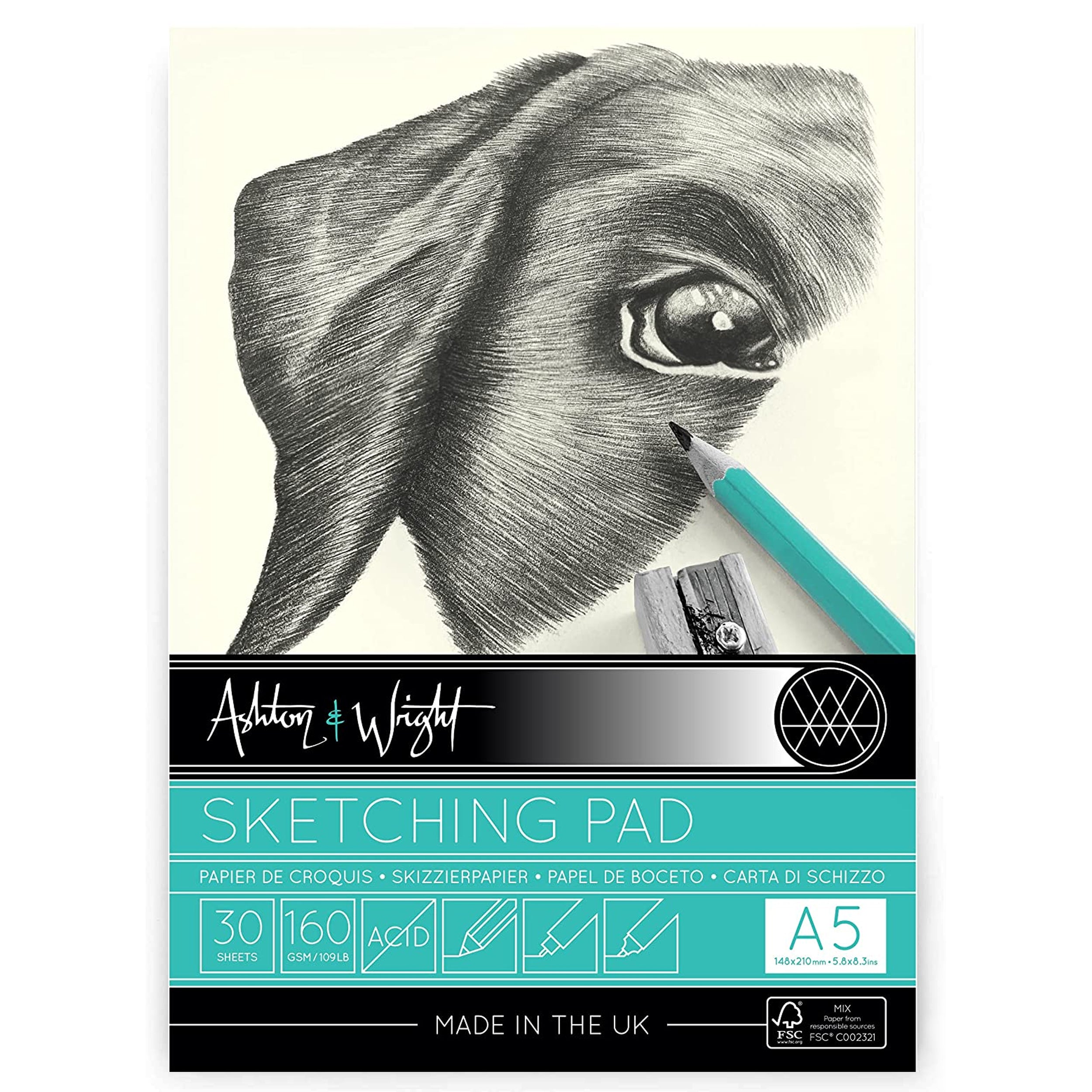 A5 Classic Ivory Sketching Pad