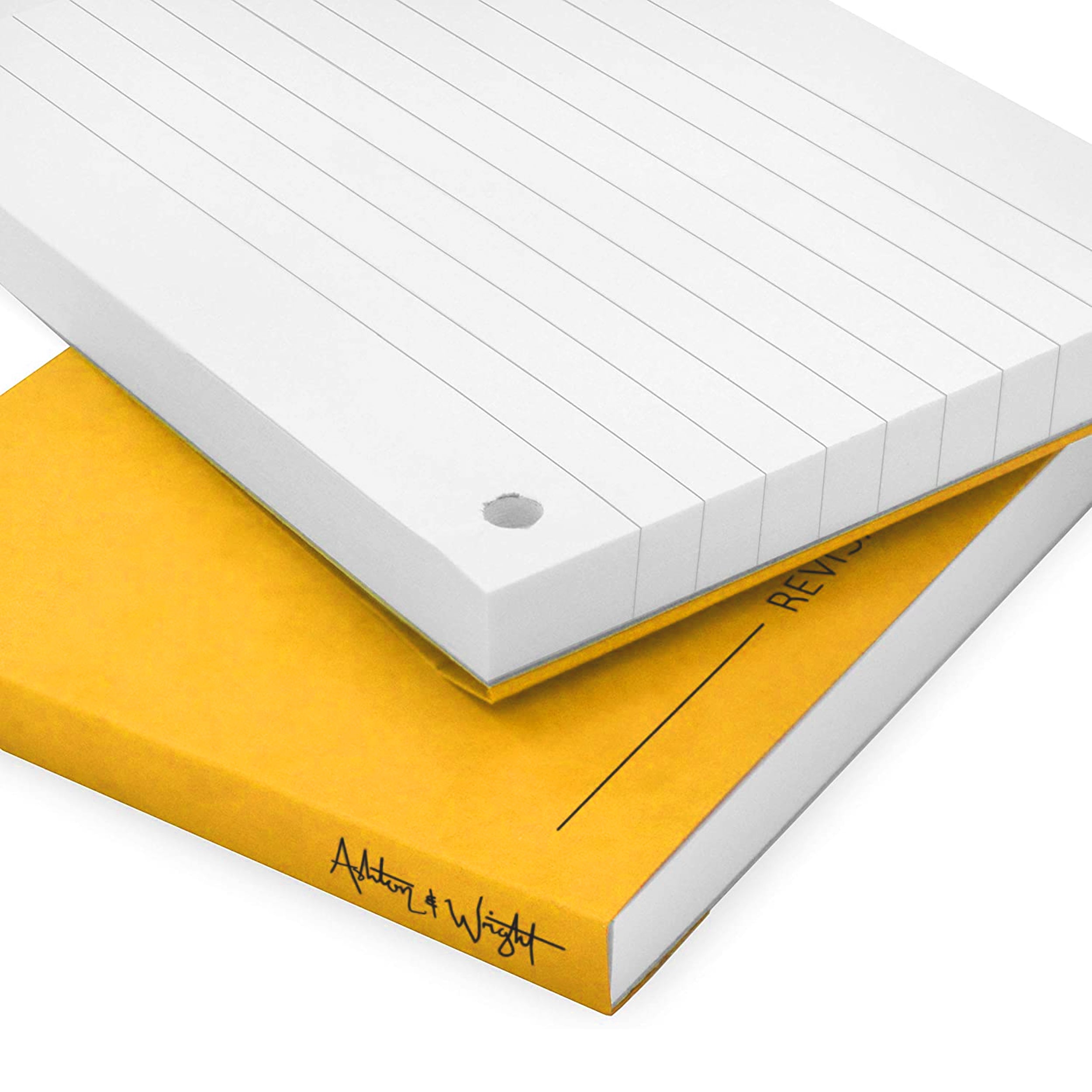 Revision Cards Book - Yellow Mottled Cover