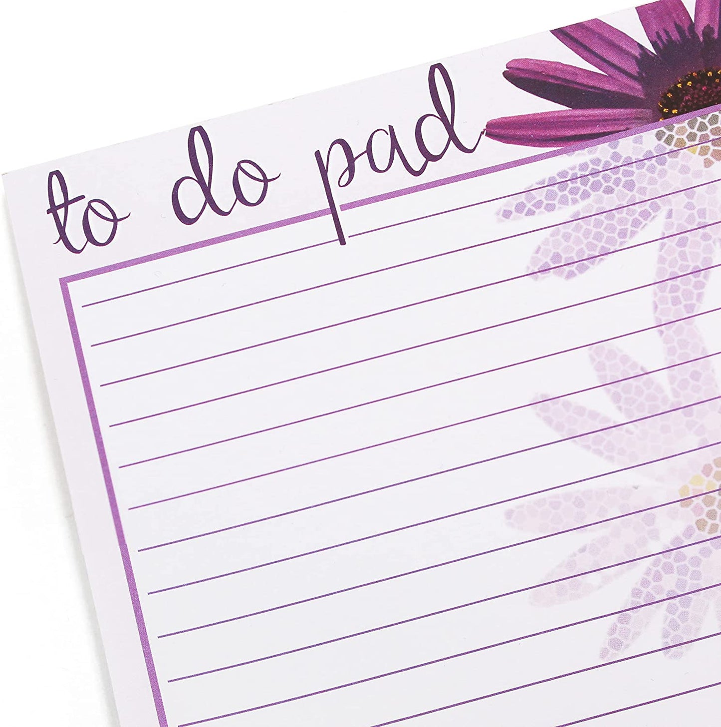 Daily to do Pad - A5 Cape Daisy Desk Planner Organiser