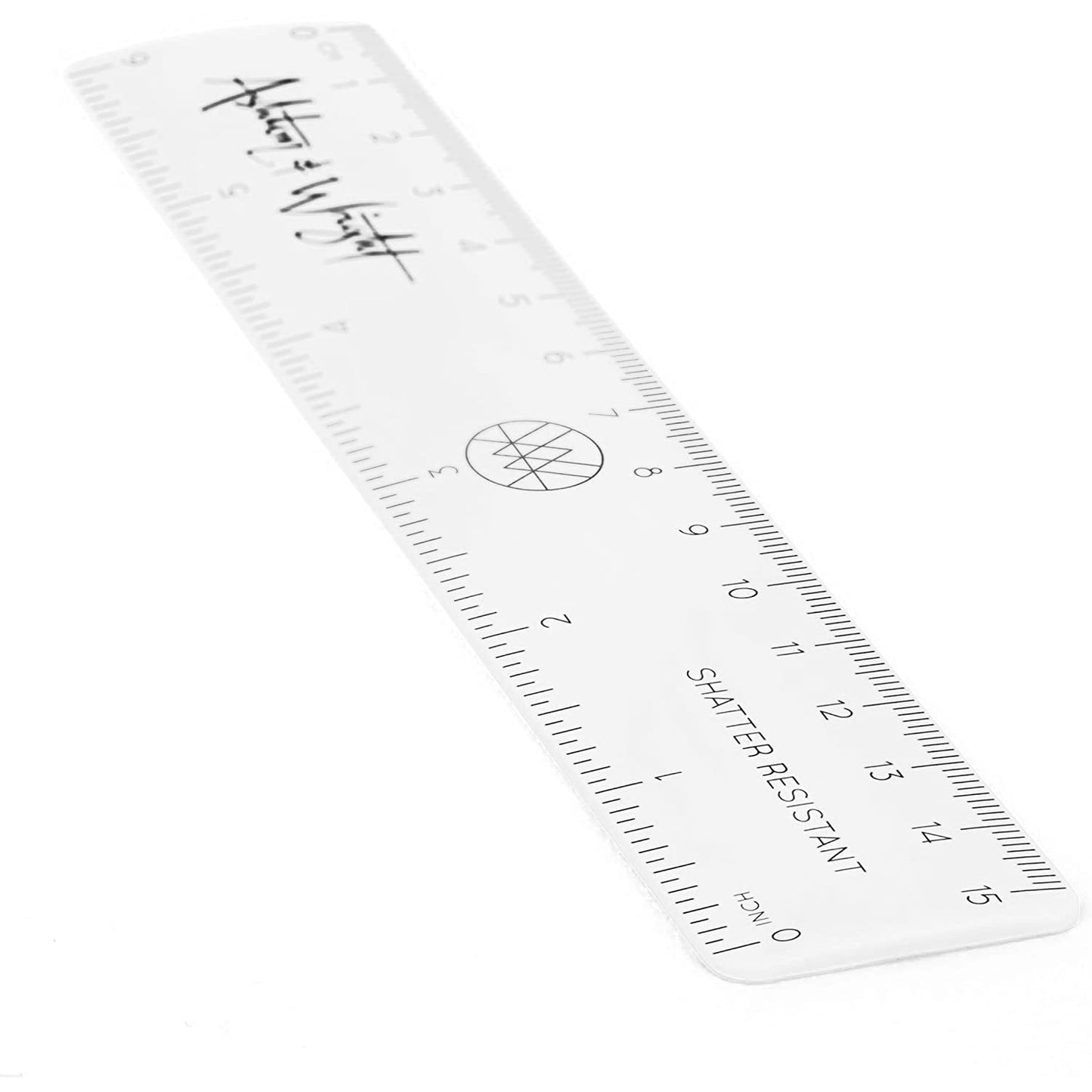 Shatter Resistant Clear Rulers - 6 Inch / 15cm