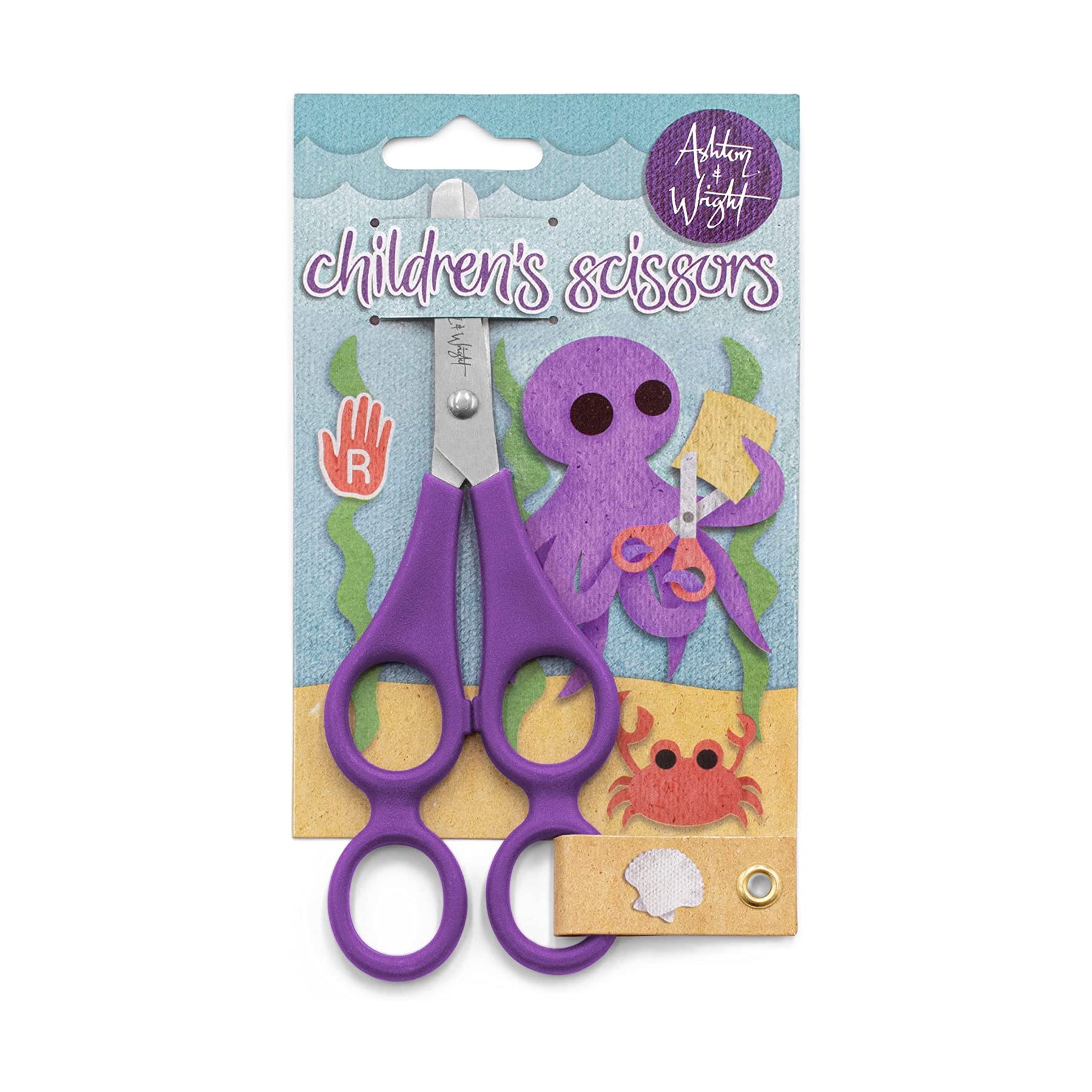 Children's Double Hole Training Scissors - Right Handed