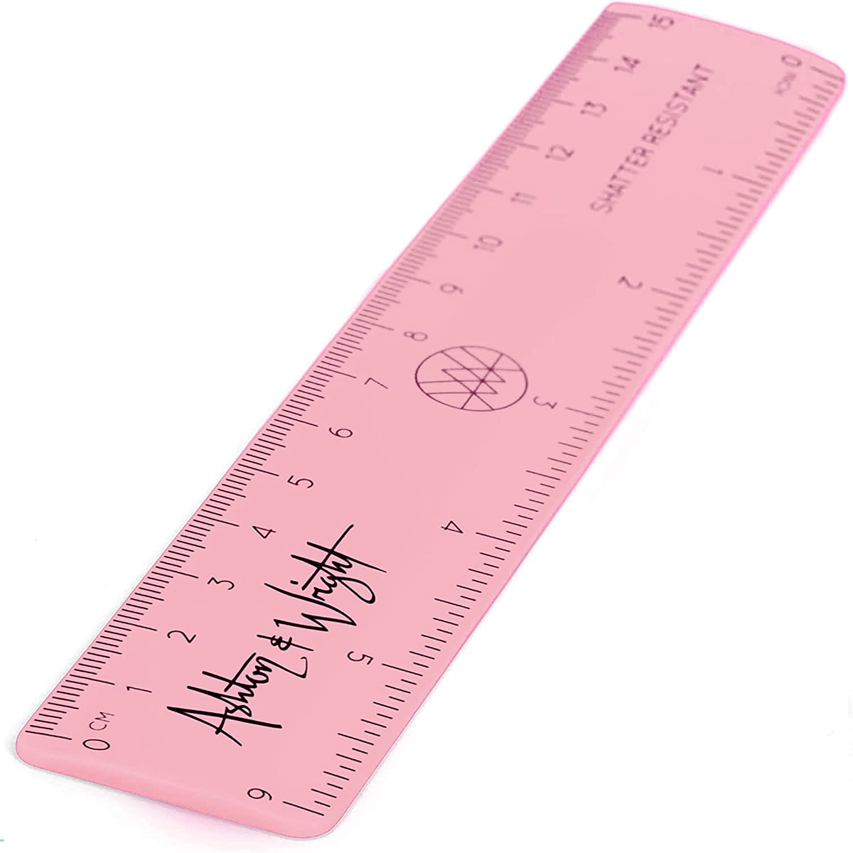 Pasteled Coloured Ruler Shatter Resistant Pastel Rulers - 6 Inch / 15cm – Ashton and Wright