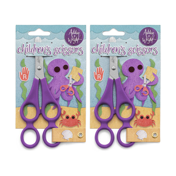 Children's Double Hole Training Scissors - Right Handed